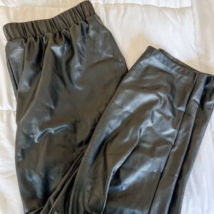 Amazon Black Straight Leg Pants